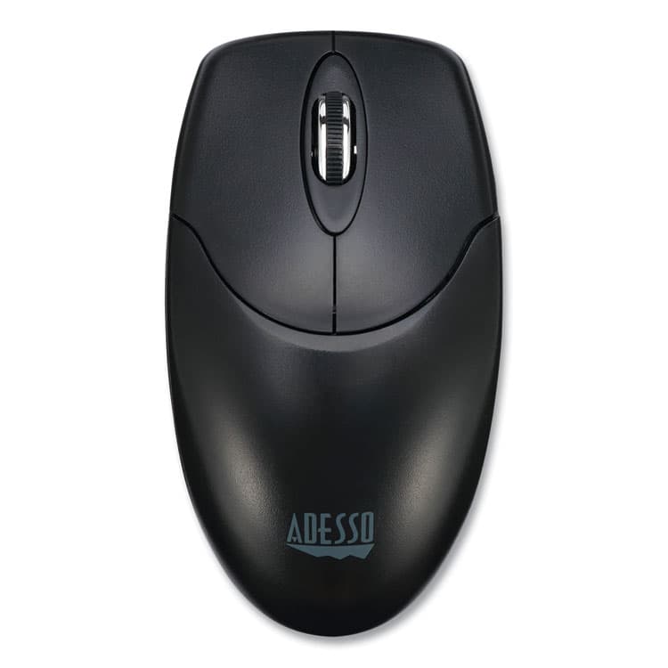 ADESSO iMouse M60 Antimicrobial Wireless Mouse, 2.4 GHz Frequency/30 ft Wireless Range, Left/Right Hand Use, Black (ADEM60) thumbnail 2