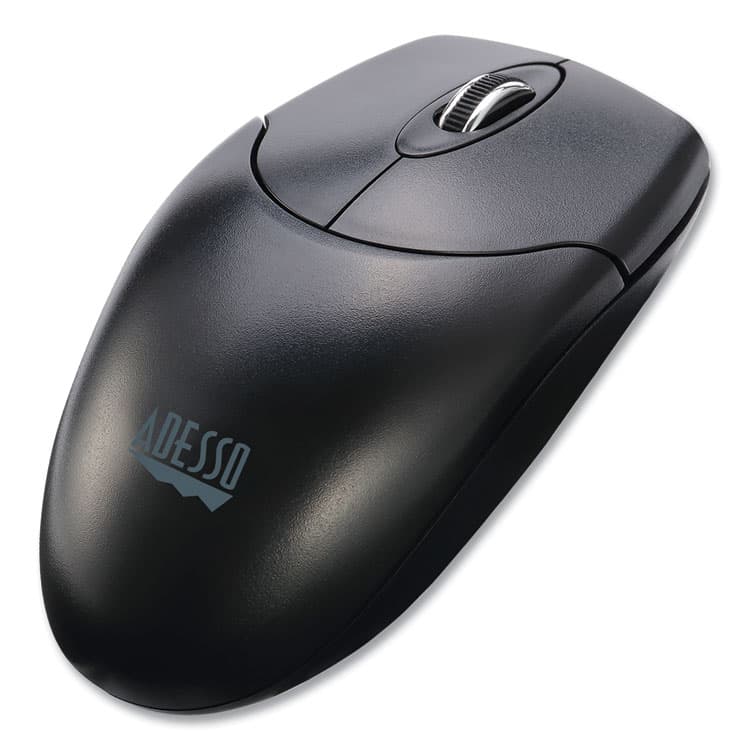 ADESSO iMouse M60 Antimicrobial Wireless Mouse, 2.4 GHz Frequency/30 ft Wireless Range, Left/Right Hand Use, Black (ADEM60) thumbnail 4