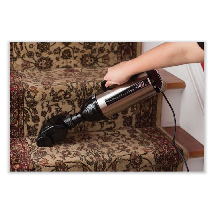 METROVAC Evolution Hand Vacuum with Turbo Brush, Silver/Black (MEV105578543) thumbnail 4