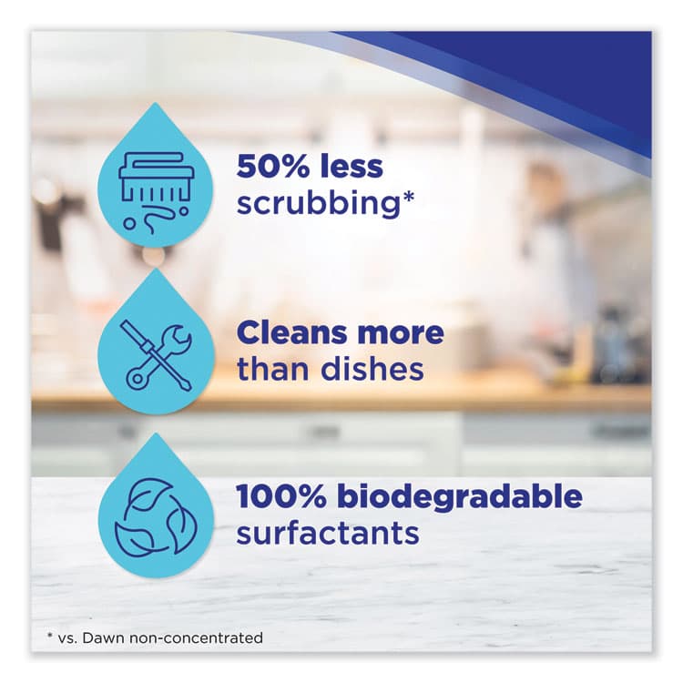 PROCTER & GAMBLE Liquid Dish Detergent, Dawn Original, 7.5 oz Bottle, 12/Carton (PGC08285) thumbnail 3