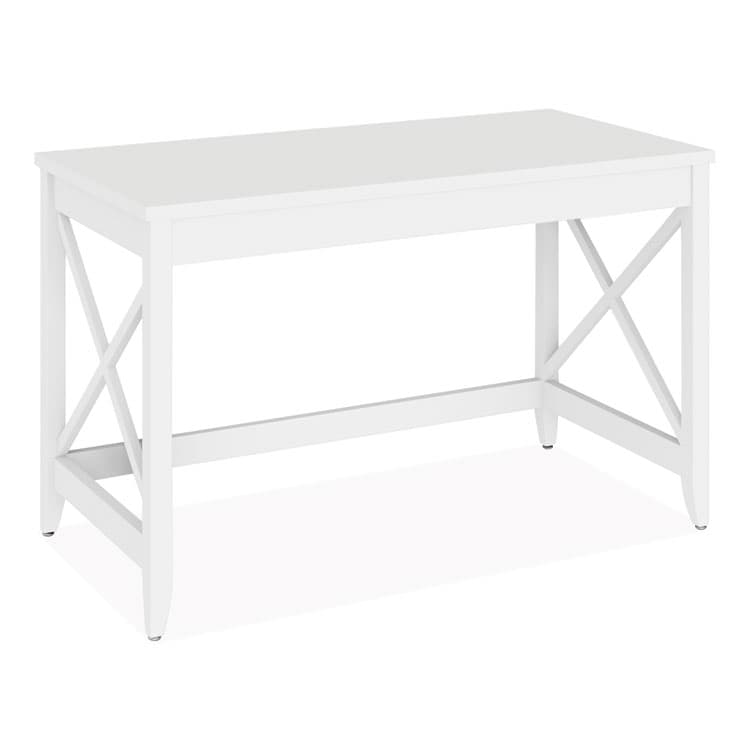 ALERA Farmhouse Writing Desk, 47.24" x 23.62" x 29.53", White (ALEWSF4824WT)