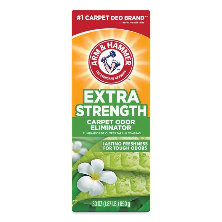 CHURCH & DWIGHT CO., Deodorizing Carpet Cleaning Powder, Fresh, 30 oz Box, 6/Carton (CDC3320011538) thumbnail 2