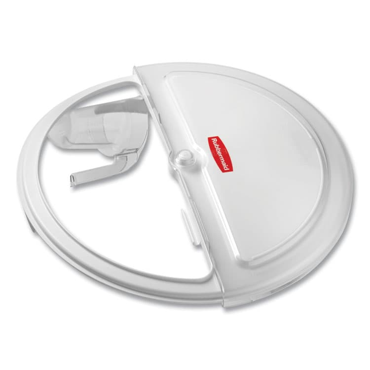 RUBBERMAID COMMERCIAL PROD. ProSave Sliding Lid Conversion Kit for Brute Containers, 23.5" Diameter x 5.25" h, White, Plastic (RCPFG9G7800WHT) thumbnail 3