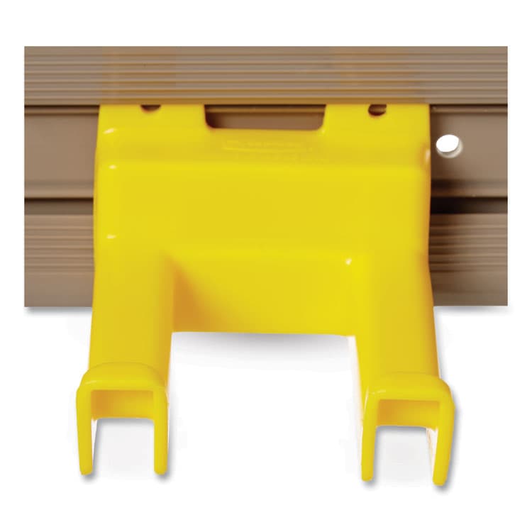 RUBBERMAID COMMERCIAL PROD. Closet Organizer/Tool Holder, 34w x 3.25d x 4.25h, Gray (RCP199300GY) thumbnail 3