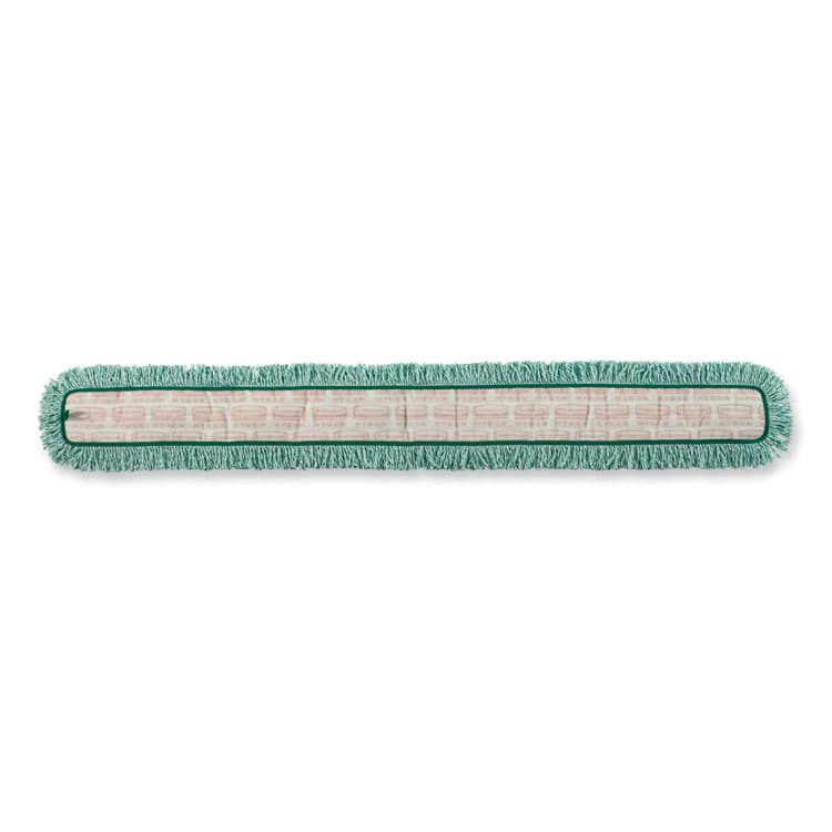 RUBBERMAID COMMERCIAL PROD. HYGEN Dust Mop Heads With Fringe, Green, 48", Microfiber (RCPQ449) thumbnail 3