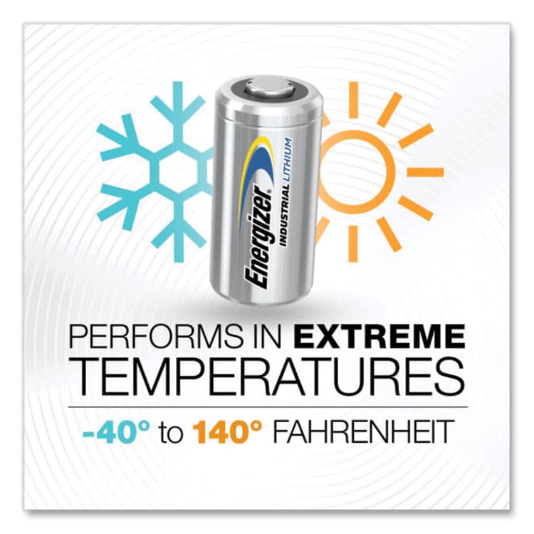 EVEREADY BATTERY Industrial Lithium CR123 Photo Battery, 3 V, 12/Pack (EVEELN12312) thumbnail 4