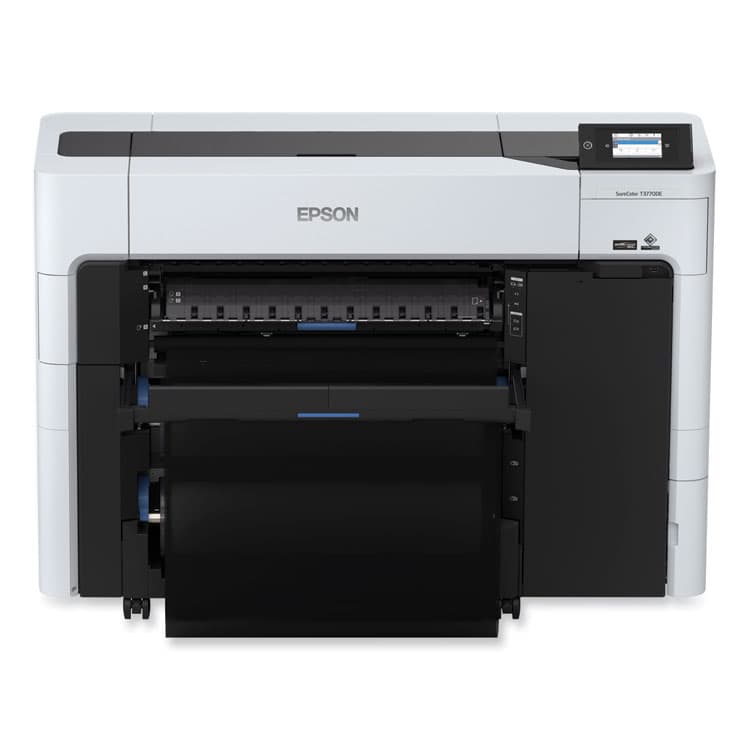 EPSON AMERICA, . SureColor T3770DE 24" Wireless Large Format Dual Roll CAD/Tech Printer (EPSSCT3770EDR)