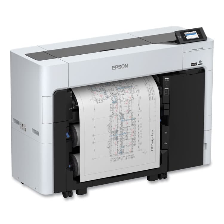 EPSON AMERICA, . SureColor T3770DE 24" Wireless Large Format Dual Roll CAD/Tech Printer (EPSSCT3770EDR) thumbnail 4