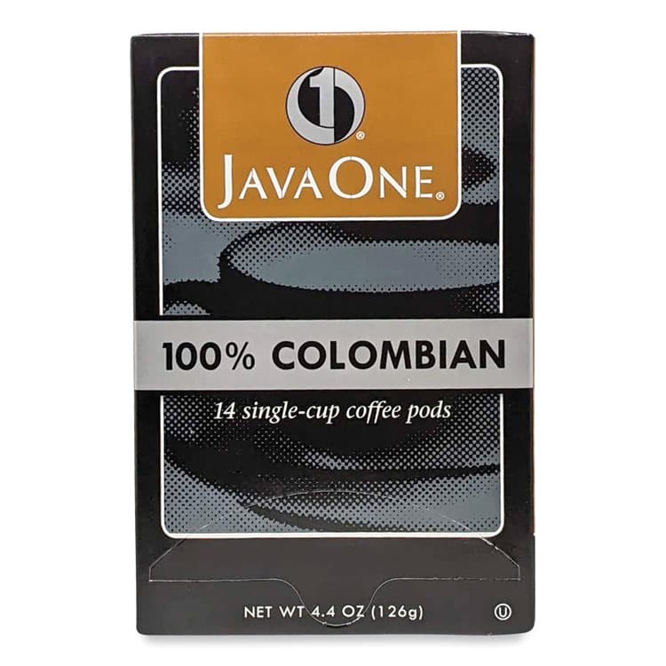 JAVA TRADING CO. Coffee Pods, Colombian Supremo, Single Cup, 14/Box (JAV30200) thumbnail 2