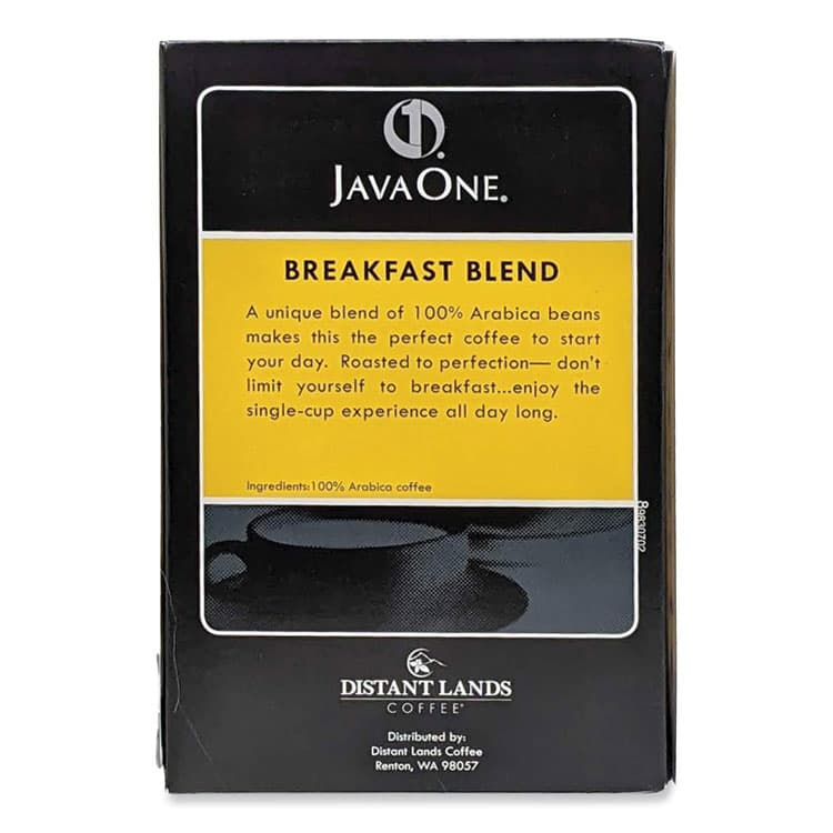 JAVA TRADING CO. Coffee Pods, Breakfast Blend, Single Cup, 14/Box (JAV30220) thumbnail 4