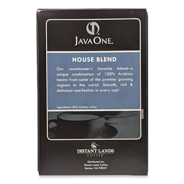 JAVA TRADING CO. Coffee Pods, House Blend, Single Cup, 14/Box (JAV40300) thumbnail 4