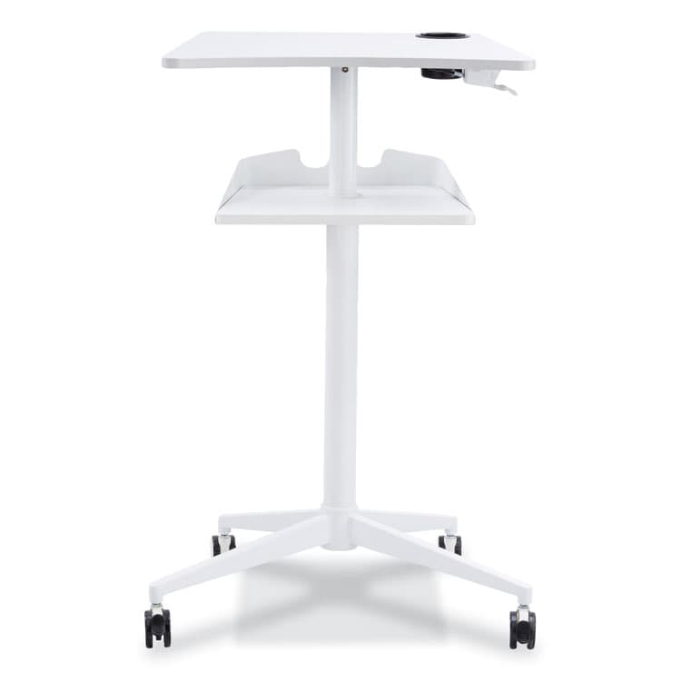 SAFCO PRODUCTS VUM Mobile Workstation, 30.75" x 22.28" x 36.12" to 48.25", White (SAF1944WH) thumbnail 3