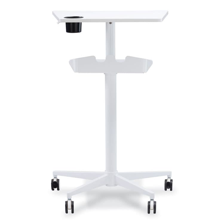 SAFCO PRODUCTS VUM Mobile Workstation, 30.75" x 22.28" x 36.12" to 48.25", White (SAF1944WH) thumbnail 4