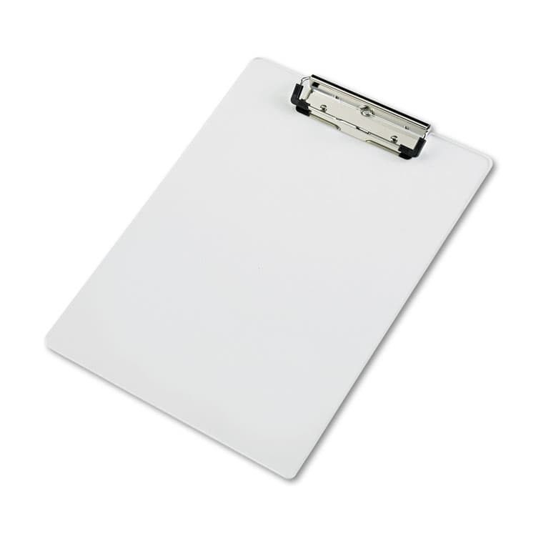 SAUNDERS MFG. CO., . Acrylic Clipboard, 0.5" Clip Capacity, Holds 8.5 x 11 Sheets, Clear (SAU21565)