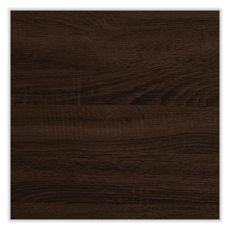 SAFCO PRODUCTS End Table, Square, 20 x 20 x 25, Southern Tobacco Top, Black Base (SAFMRETSTO) thumbnail 2