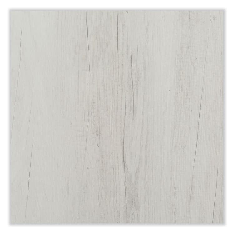 SAFCO PRODUCTS Coffee Table, Rectangular, 51 x 23.78 x 16, White Ash Top, Silver Base (SAFMRCFTWAH) thumbnail 3