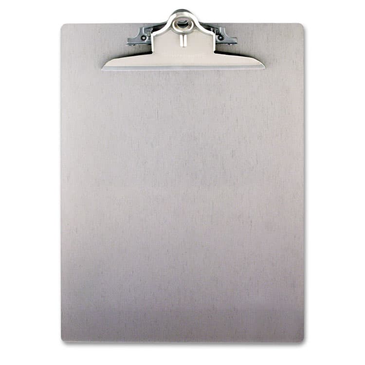SAUNDERS MFG. CO., . Recycled Aluminum Clipboard with High-Capacity Clip, 1" Clip Capacity, Holds 8.5 x 11 Sheets, Silver (SAU22517)