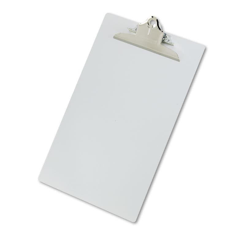 SAUNDERS MFG. CO., . Recycled Aluminum Clipboard with High-Capacity Clip, 1" Clip Capacity, Holds 8.5 x 14 Sheets, Silver (SAU22519)