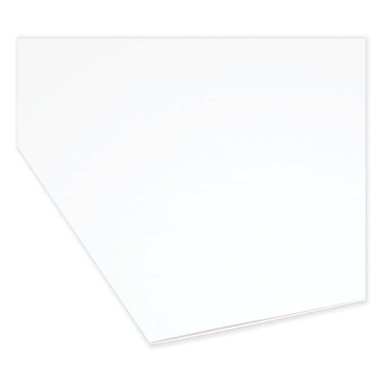 SMEAD MANUFACTURING CO. Reinforced Top Tab Colored File Folders, Straight Tabs, Letter Size, 0.75" Expansion, White, 100/Box (SMD12810) thumbnail 4