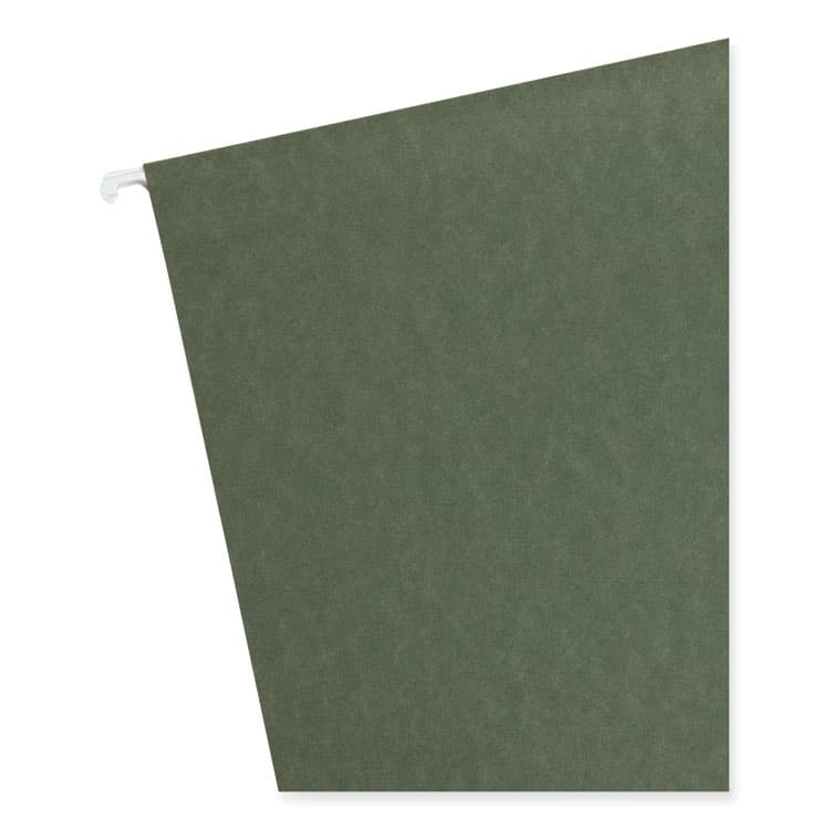 SMEAD MANUFACTURING CO. Box Bottom Hanging File Folders, 2" Capacity, Letter-Size, Standard Green, 25/Box (SMD64259) thumbnail 2