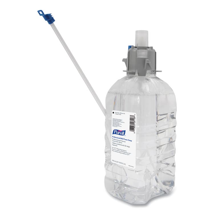 GO-JO INDUSTRIES Professional Mild Foam Soap Refill, For CX, CXi, CXT Dispensers, Fragrance-Free, 1,500 mL, 4/Carton (GOJ856504) thumbnail 4