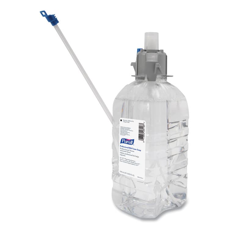 GO-JO INDUSTRIES Professional Mild Foam Soap Refill, For CX, CXi, CXT Dispensers, Fragrance-Free, 1,500 mL (GOJ856504EA) thumbnail 3