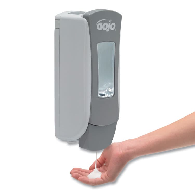 GO-JO INDUSTRIES ADX-12 Dispenser, 1,250 mL, 4.5 x 4 x 11.25, Gray (GOJ888406) thumbnail 2