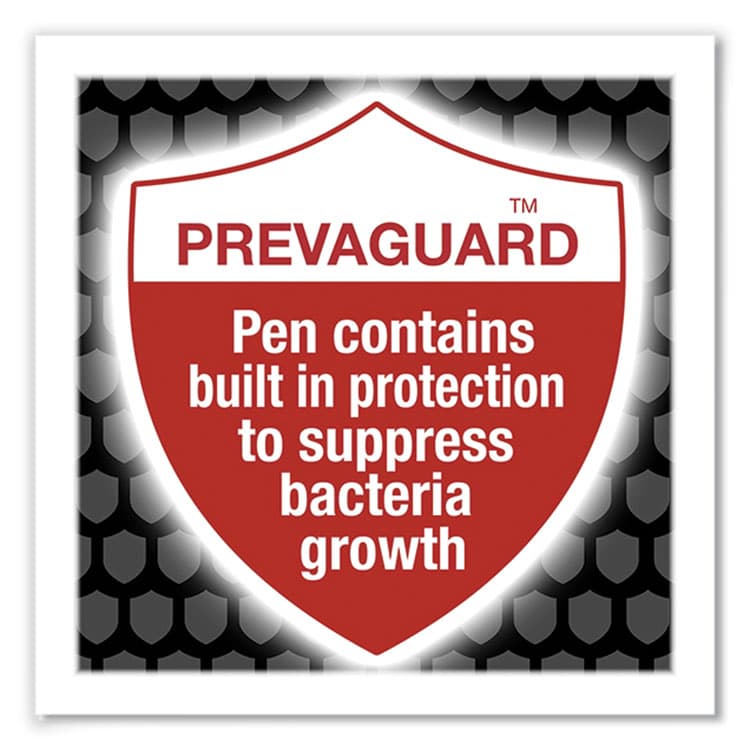 BIC CORP. PrevaGuard Round Stic Ballpoint Pen, Stick, Medium 1 mm, Blue Ink, Translucent Blue Barrel, 60/Pack (BICGSAM60BLU) thumbnail 4