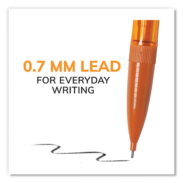 BIC CORP. Xtra-Smooth Bright Edition Mechanical Pencils, 0.7 mm, HB (#2), Black Lead, Assorted Barrel Colors, 24/Pack, 6 Packs/Carton (BICMPCE144EBLK) thumbnail 2