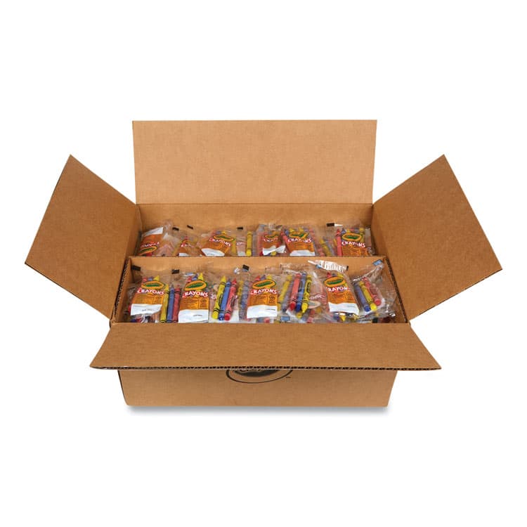 BINNEY & SMITH / CRAYOLA Washable Crayons, Regular Size, 3 Assorted Colors, 3/Pack, 360 Packs/Carton (CYO520743) thumbnail 4