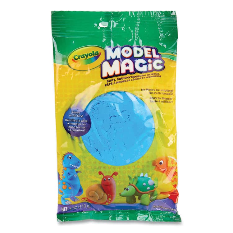 BINNEY & SMITH / CRAYOLA Model Magic Modeling Compound, 4 oz Packet, Blue (CYO574442)