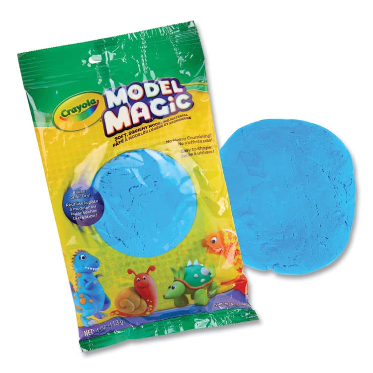 BINNEY & SMITH / CRAYOLA Model Magic Modeling Compound, 4 oz Packet, Blue (CYO574442) thumbnail 2