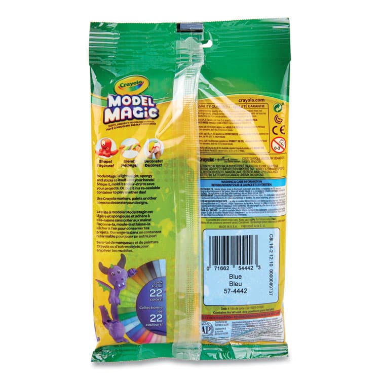 BINNEY & SMITH / CRAYOLA Model Magic Modeling Compound, 4 oz Packet, Blue (CYO574442) thumbnail 3