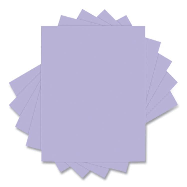 DOMTAR PAPER 30% Recycled Colored Paper, 20 lb Bond Weight, 8.5 x 11, Orchid, 500/Ream (DMR94311) thumbnail 2