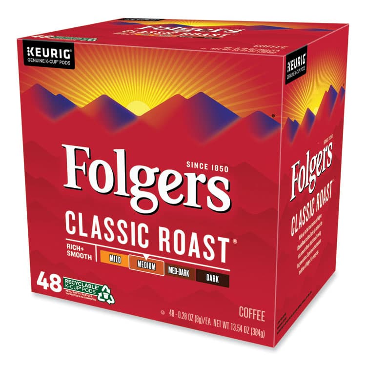 KEURIG DR PEPPER Gourmet Selections Classic Roast Coffee K-Cups, 48/Box (FOL5000363378) thumbnail 2