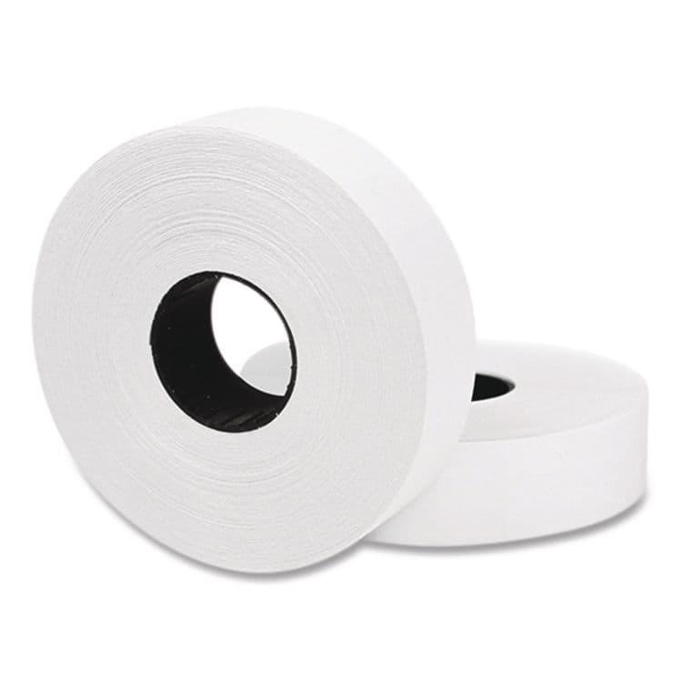 CONSOLIDATED STAMP Two-Line Pricemarker Labels, White, 1,750 Labels/Roll, 2 Rolls/Pack (GRV098614)