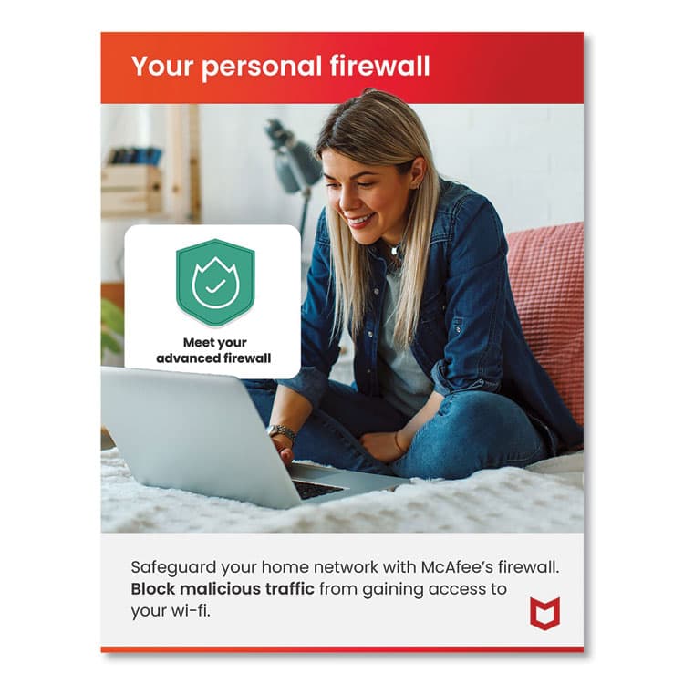 MCAFEE ASSOCIATES AntiVirus Software, For 1 User (MCAMAB21EST1RAA) thumbnail 4