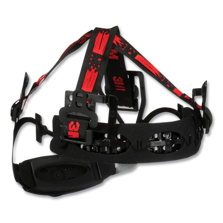 3M/COMMERCIAL TAPE DIV. SecureFit Hard Hat with Uvicator, Four-Point Ratchet Suspension, White (MMMH701SFRUV) thumbnail 3