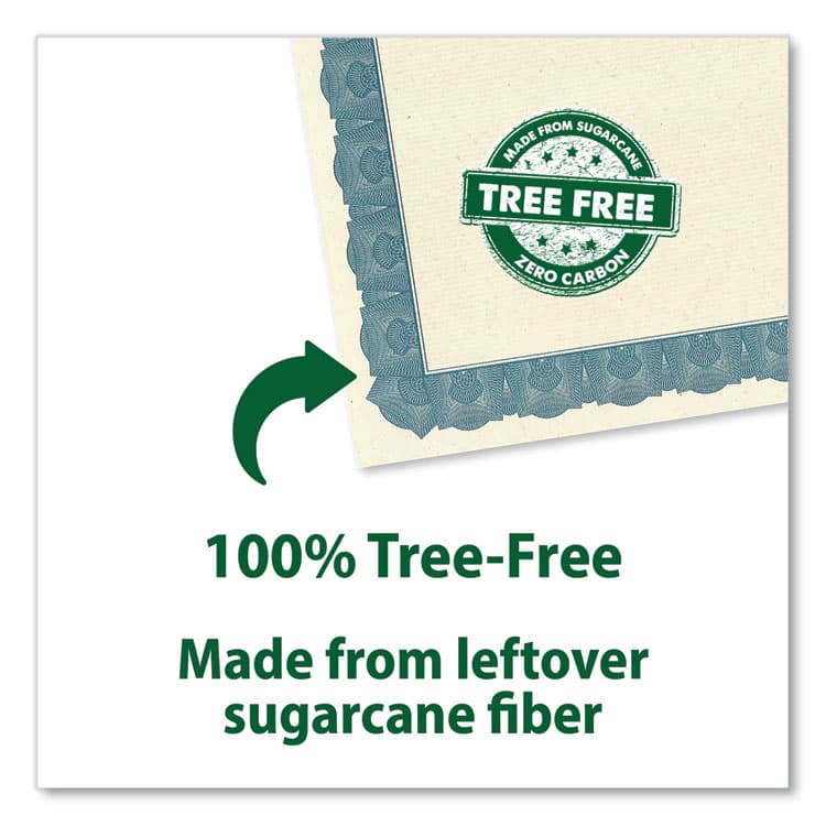 GEOGRAPHICS Award Certificates, 8.5 x 11, Natural with Blue Braided Border, 15/Pack (GEO49014) thumbnail 2