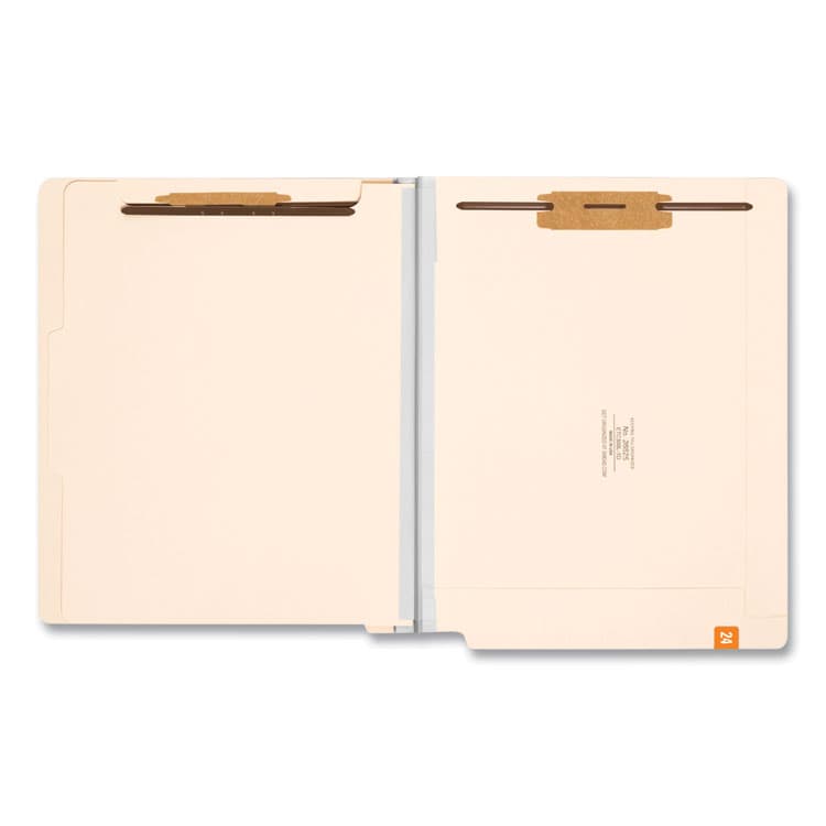 SMEAD MANUFACTURING CO. Yearly End Tab File Folder Labels, 24, 0.5 x 1, Orange, 25/Sheet, 10 Sheets/Pack (SMD67924) thumbnail 3