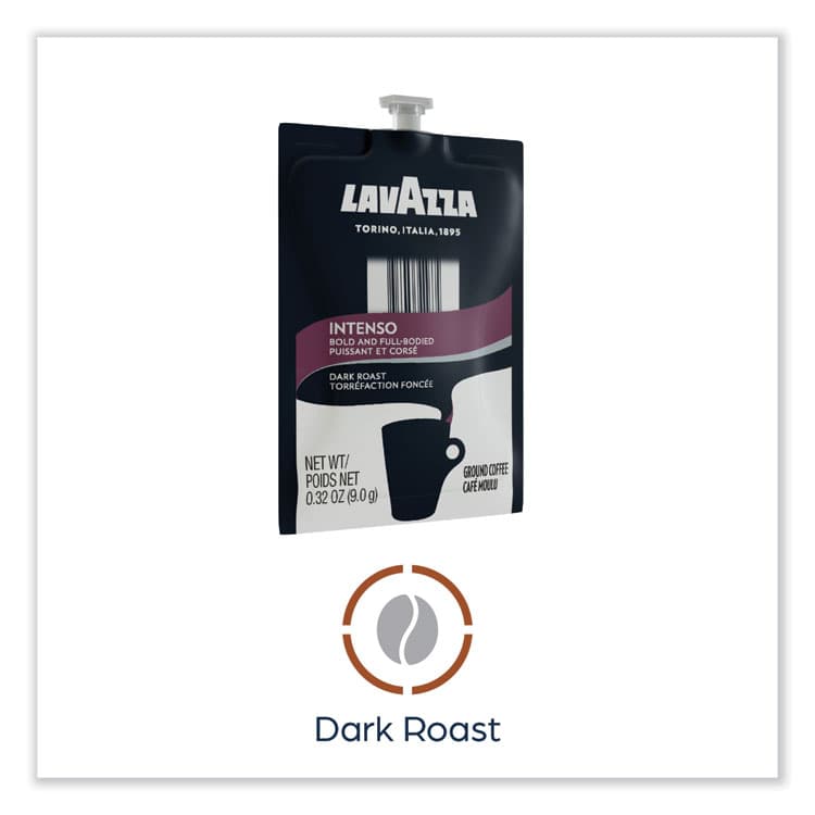 LAVAZZA FLAVIA Coffee Freshpacks, Intenso Dark Roast, 85/Carton (LAVMDR00276) thumbnail 2