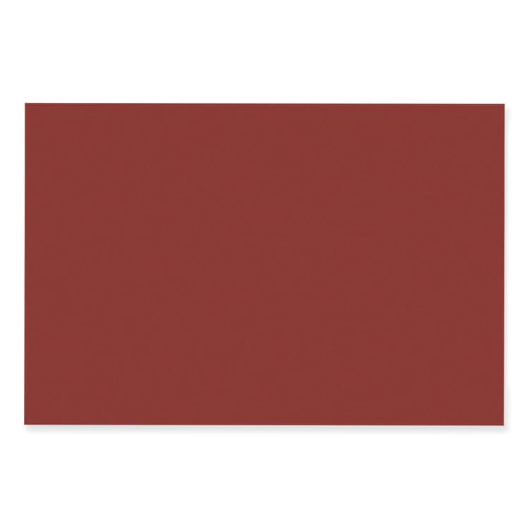 DIXON TICONDEROGA CO. SunWorks Construction Paper, 50 lb Text Weight, 12 x 18, Red, 50/Pack (PACP6107) thumbnail 2