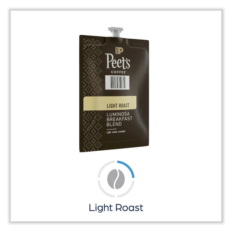 PEETS FLAVIA Ground Coffee Freshpacks, Colombia Luminosa, 76/Carton (PEELPC00264) thumbnail 2