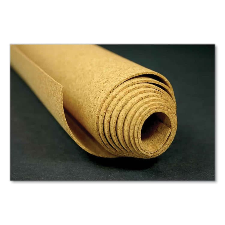 GHENT MANUFACTURING, Natural Cork Roll, 48.5" x 0.25" x 144", Natural Brown (GHE14RK412) thumbnail 4