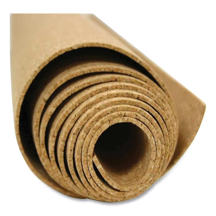 GHENT MANUFACTURING, Natural Cork Roll, 48.5" x 0.25" x 144", Natural Brown (GHE14RK412)
