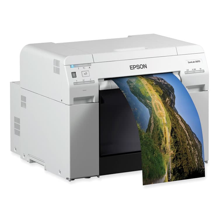 EPSON AMERICA, . SureLab Photo Paper Roll, 10 mil, 8 x 213, Glossy White, 2/Pack (EPSS400119) thumbnail 3