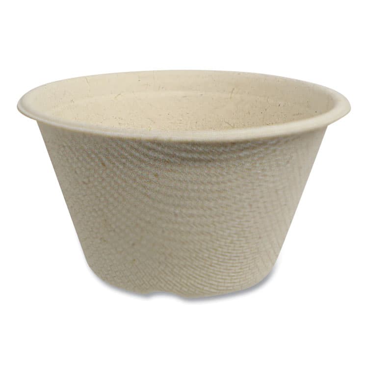 WORLD CENTRIC Fiber Portion/Souffle Cups, 2 oz, 2.42" Diameter x 1.36" h, Natural, Paper, 2,000/Carton (WORCUSC2NLFP)