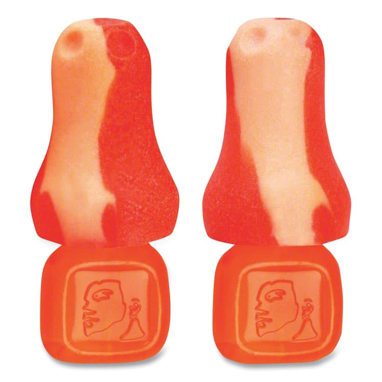 HONEYWELL ENVIRONMENTAL TrustFit Plus Reusable Bell Shaped Uncorded Foam Earplugs, Uncorded, One Size Fits Most, 31 dB NRR, Orange, 1,000/Carton (HOWTFPLUS1)