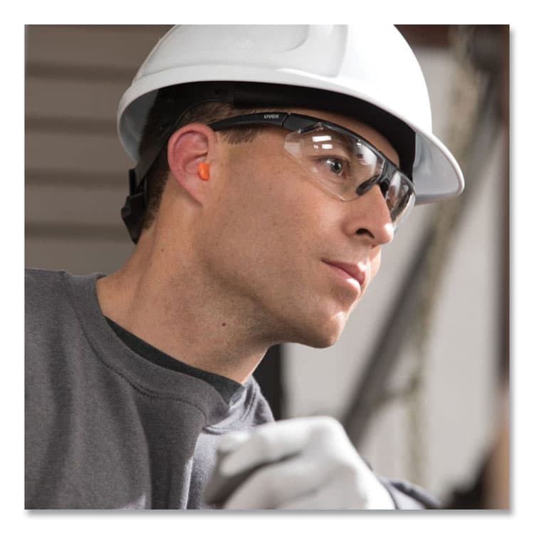 HONEYWELL ENVIRONMENTAL TrustFit Plus Reusable Bell Shaped Uncorded Foam Earplugs, Uncorded, One Size Fits Most, 31 dB NRR, Orange, 1,000/Carton (HOWTFPLUS1) thumbnail 3