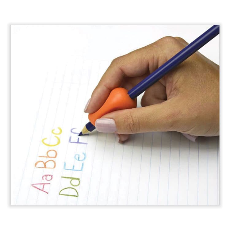 THE PENCIL GRIP Original Grip, 2.1" Long, Assorted Colors, 6/Pack (TPG11106) thumbnail 4